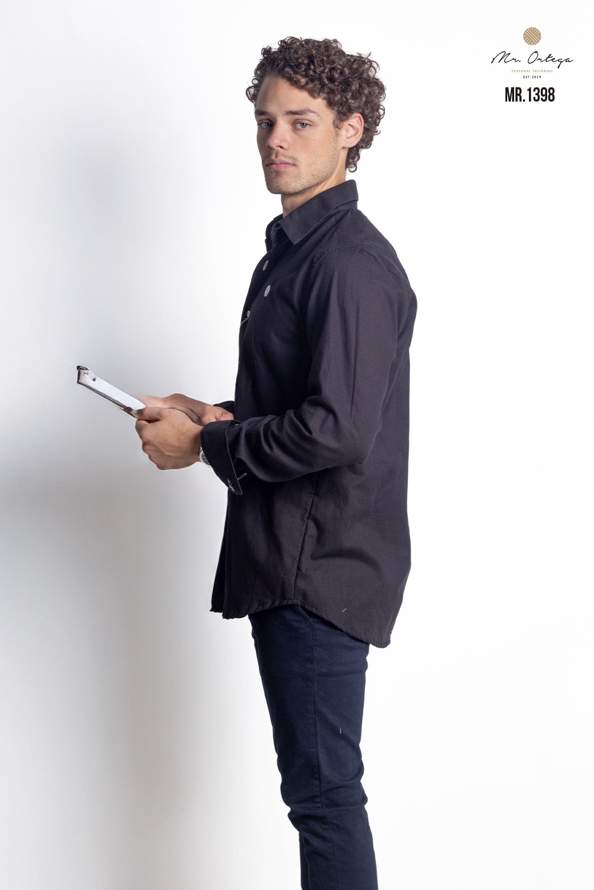 CAMISA NEGRO LISA