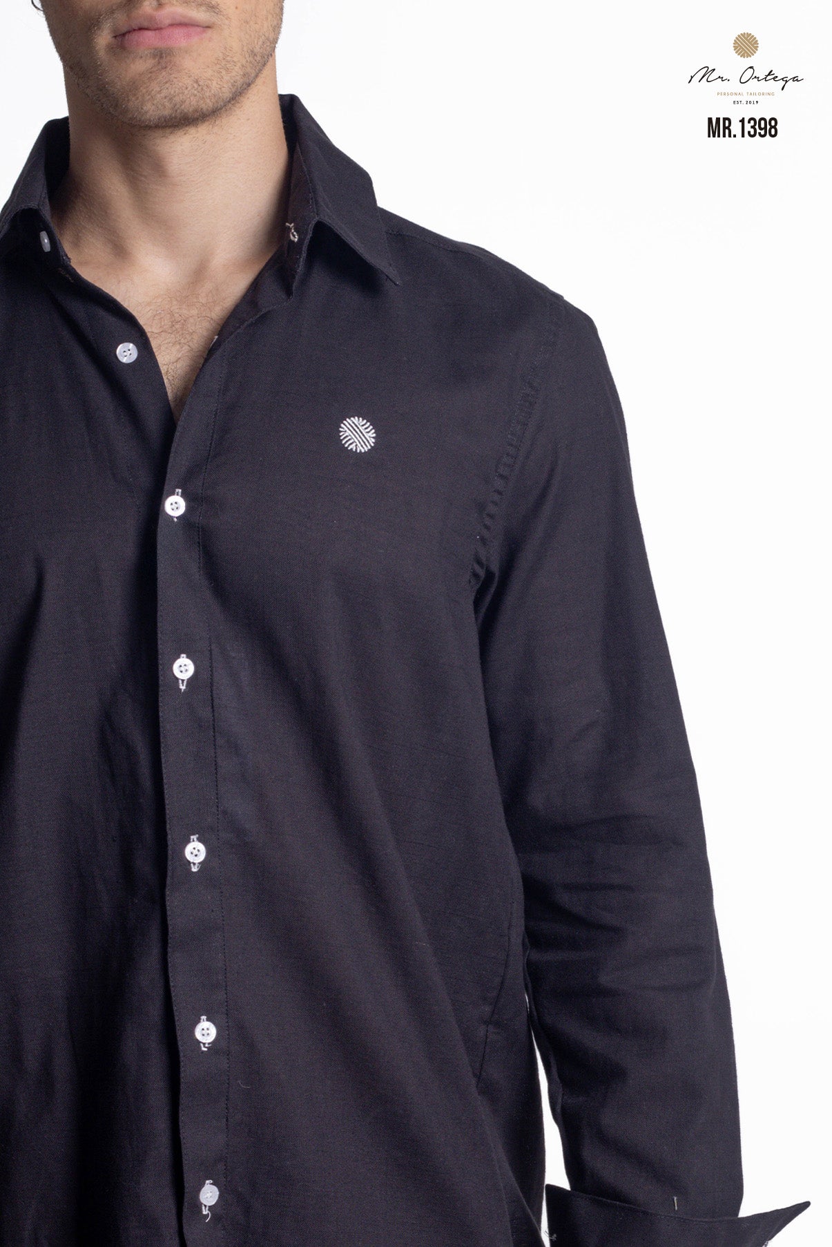 CAMISA NEGRO LISA