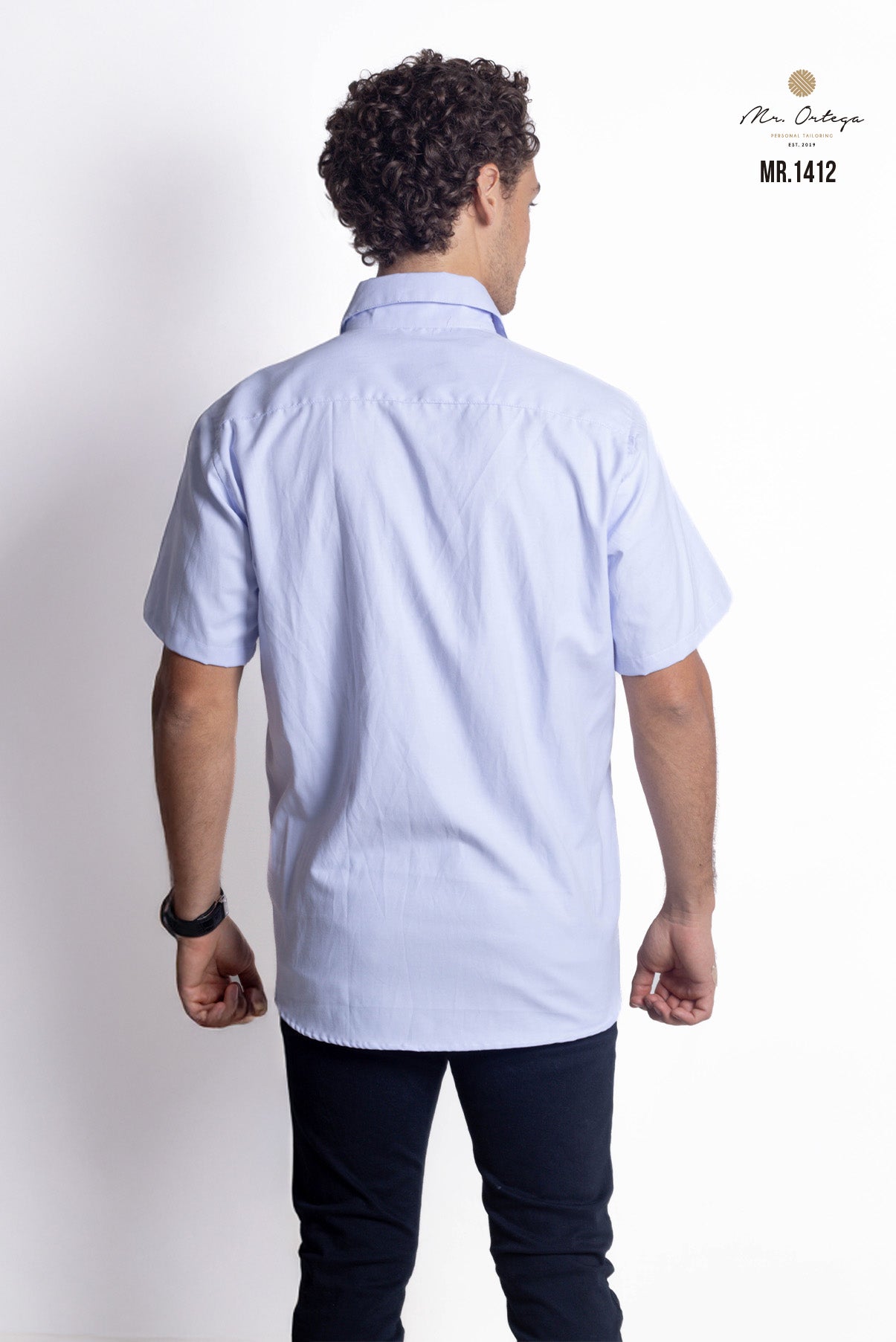 CAMISA LISA AZUL CIELO