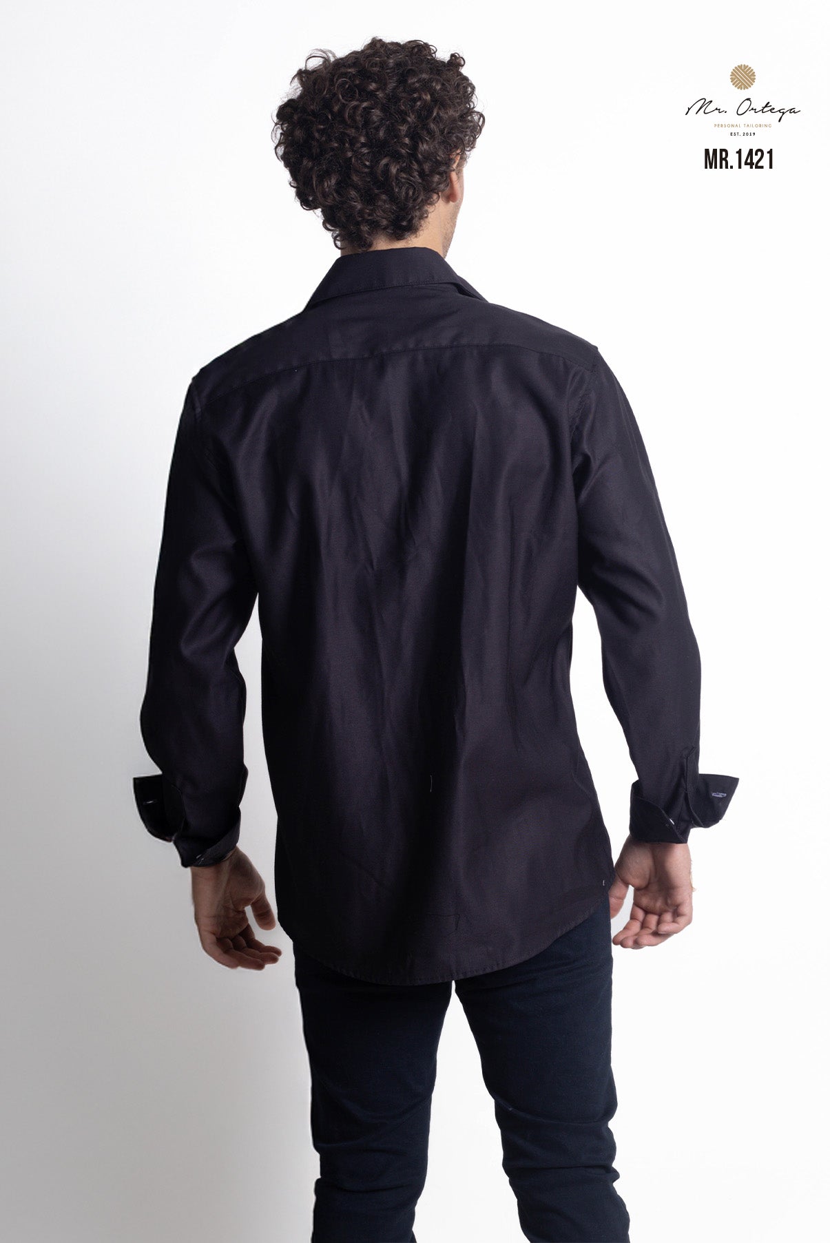 CAMISA NEGRO LISA