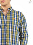 CAMISA CUADROS AZUL / BLANCO / CAFÉ CLARO