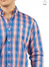 CAMISA CUADROS AZUL / ROSA