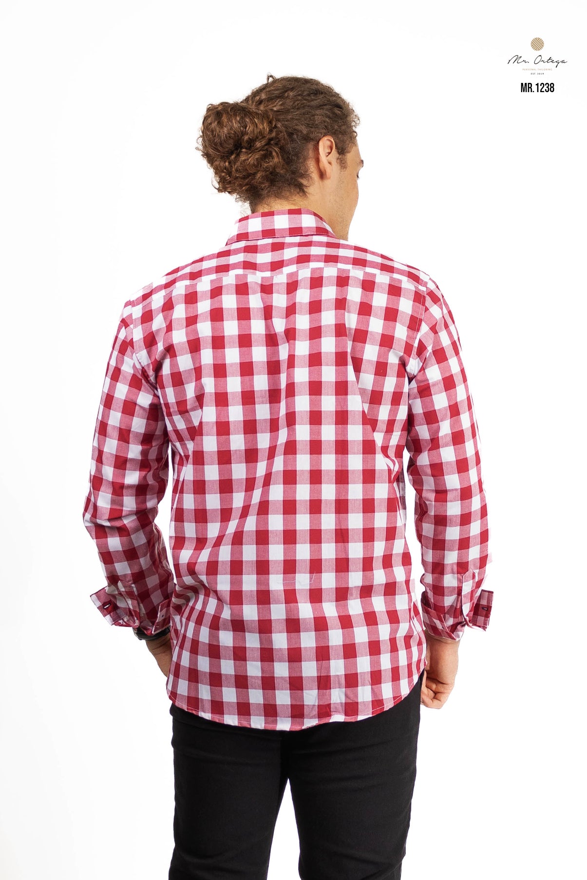 CAMISA CUADROS ROJO / BLANCO