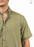 CAMISA VERDE CLARO MANGA CORTA