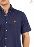 CAMISA LISA MARINO MANGA CORTA