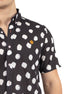 CAMISA NEGRO PUNTOS BLANCOS