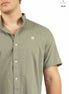 CAMISA LISA VERDE CLARO CUELLO MAO