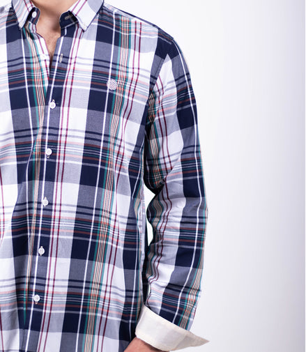 CAMISAS CUADROS AZUL, BLANCO, TINTO, VERDE