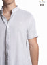 CAMISA VERDE PISTACHE Y BLANCO