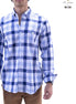 CAMISA CUADROS AZUL MARINO, AZUL CLARO Y BLANCO