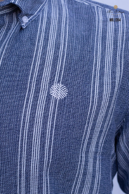 CAMISA RAYAS NEGRO Y BLANCO