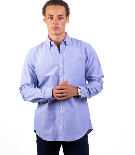 CAMISA LISA AZUL