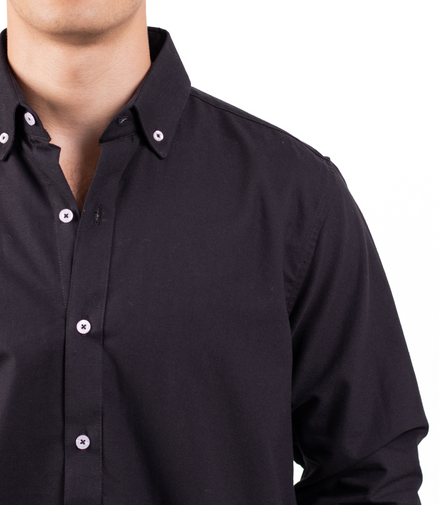CAMISA LISA NEGRO