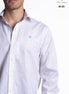 CAMISA RAYAS BEIGE Y CAFE CLARO
