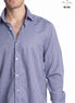 CAMISA BLANCA FIGURAS AZUL MARINO