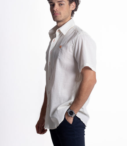 CAMISA LISA BEIGE
