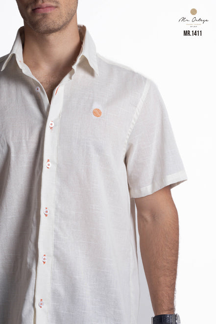 CAMISA LISA BEIGE