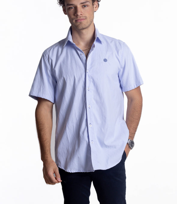 CAMISA LISA AZUL CIELO