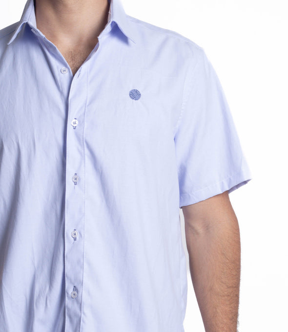 CAMISA LISA AZUL CIELO