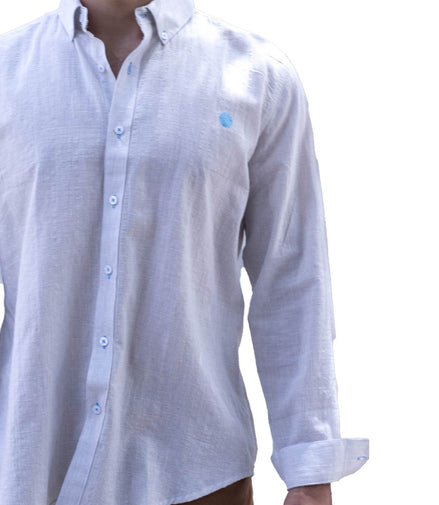 CAMISA LISA GRIS CLARO