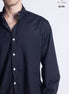 CAMISA LISA NEGRO MANGA LARGA