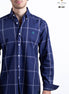 CAMISA CUADROS AZUL Y BLANCO