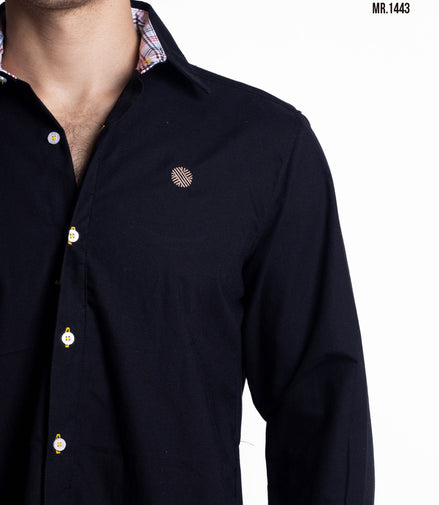 CAMISA LISA NEGRO