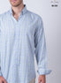 CAMISA CUADROS VERDE, AZUL Y BLANCO