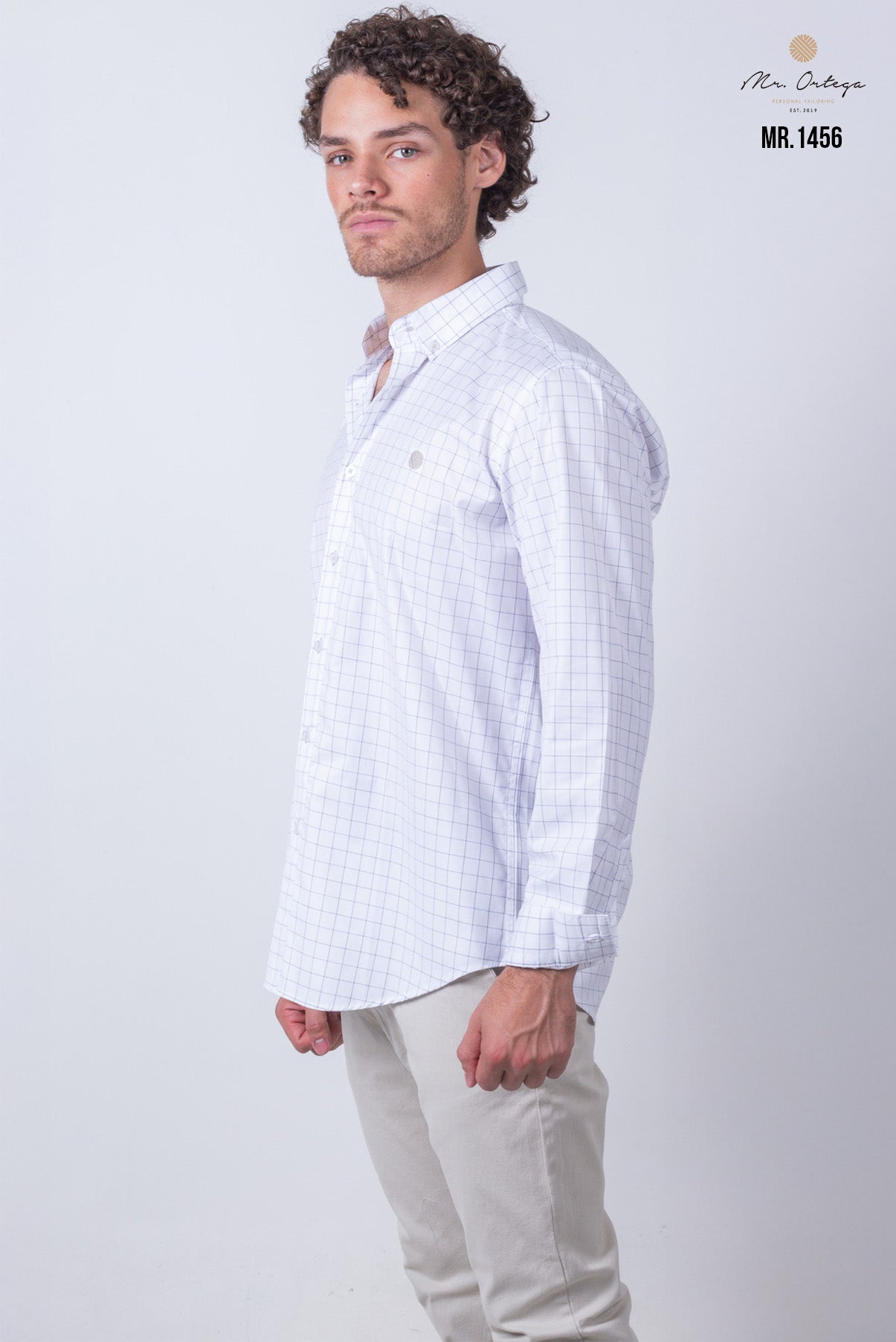 CAMISA CUADROS BLANCO