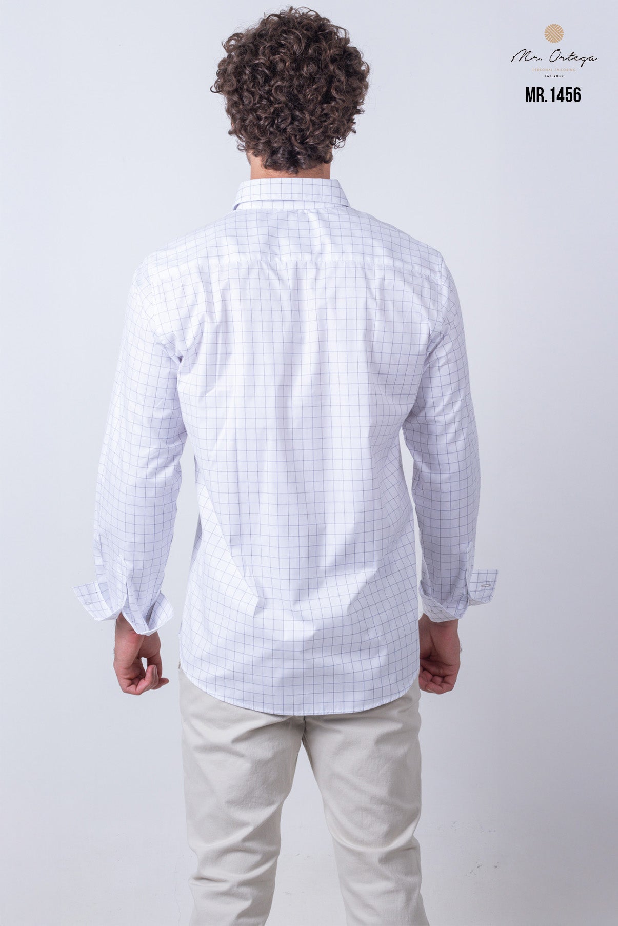 CAMISA CUADROS BLANCO