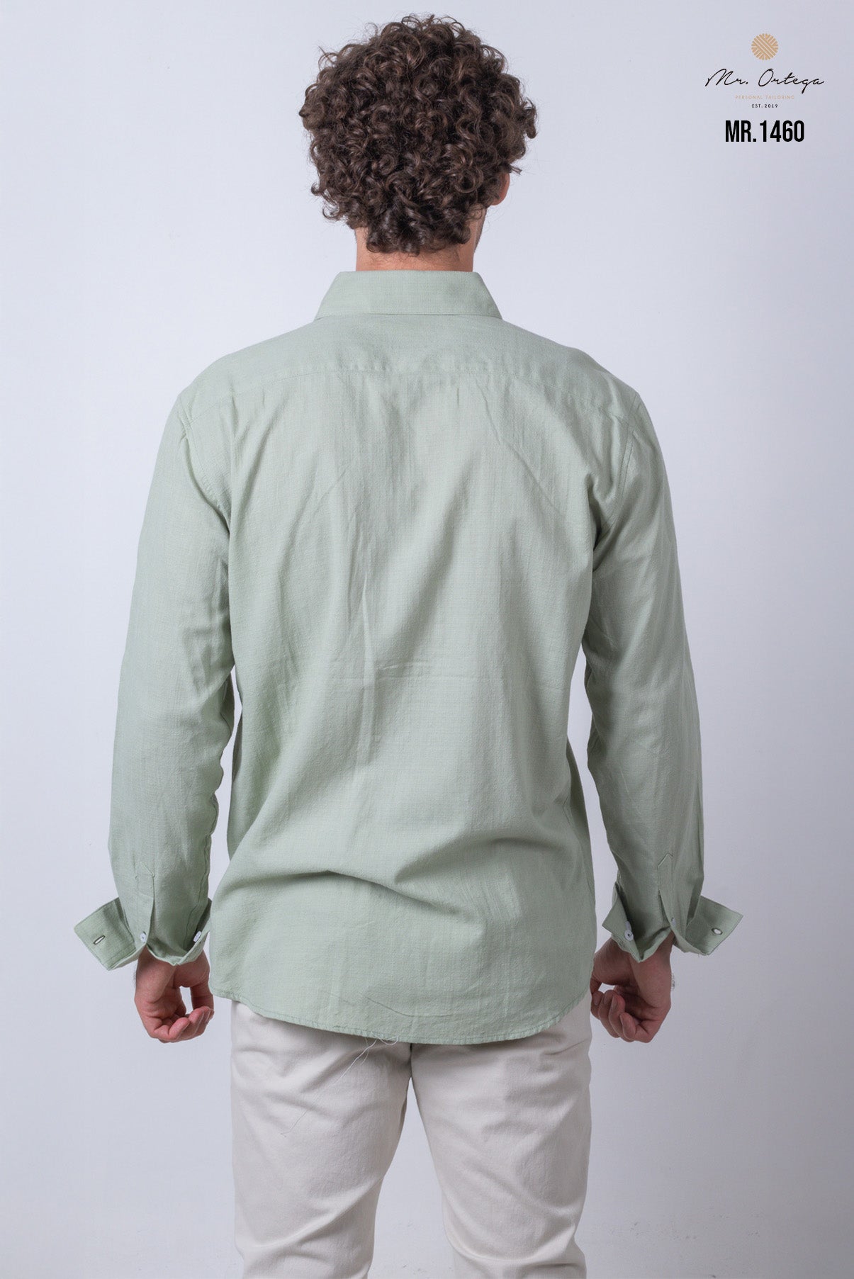 CAMISA LISA VERDE CLARO