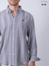CAMISA RAYAS BLANCO Y GRIS