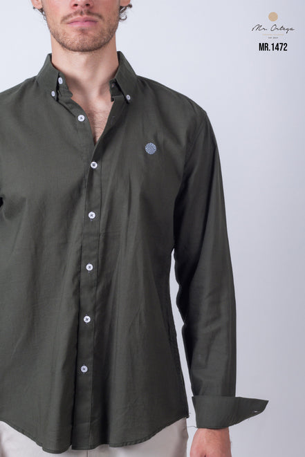 CAMISA LISA VERDE