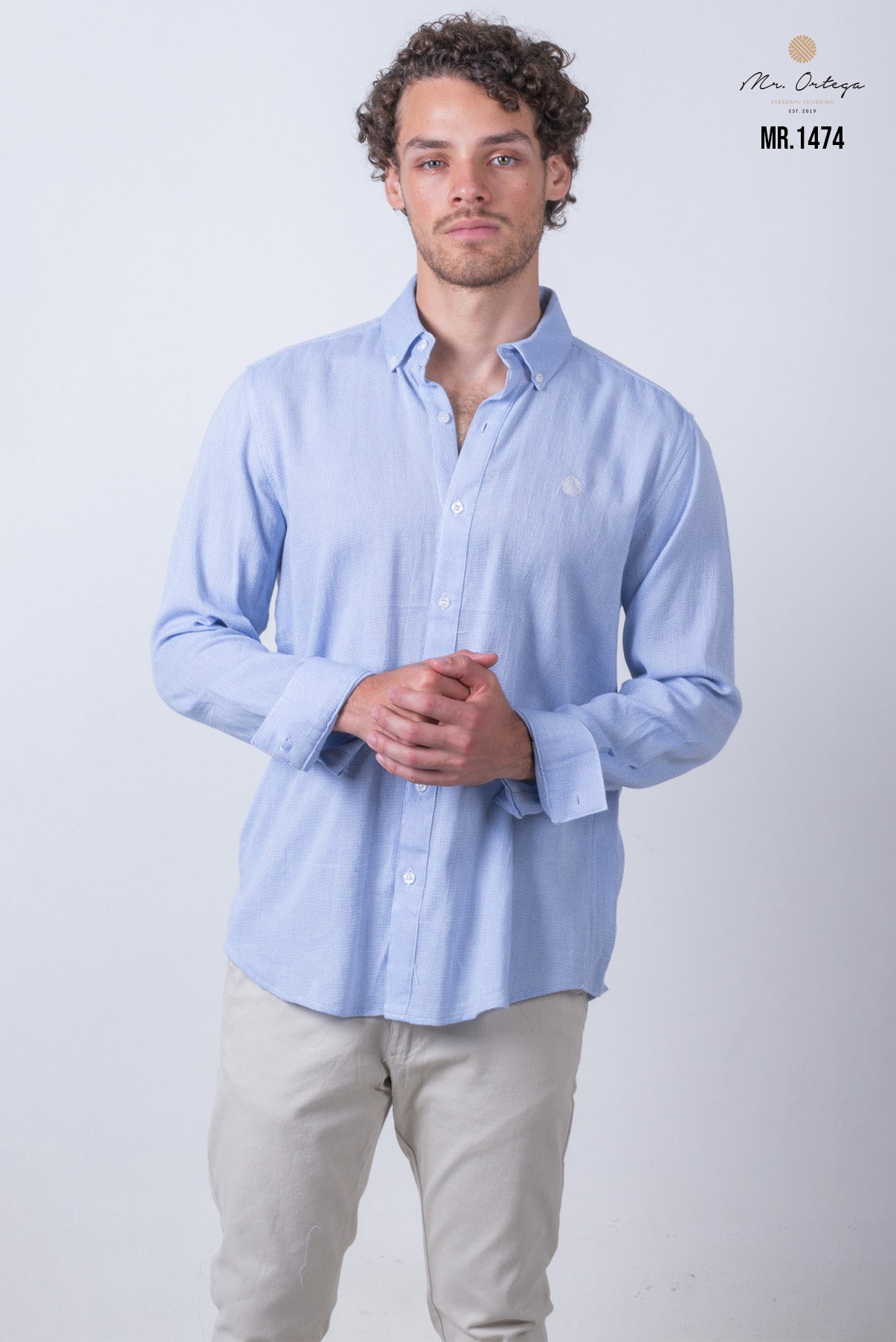 CAMISA LISA AZUL