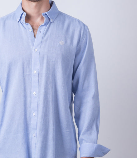 CAMISA LISA AZUL