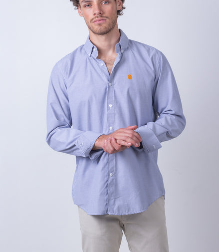 CAMISA RAYAS AZUL Y BLANCO