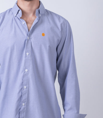 CAMISA RAYAS AZUL Y BLANCO