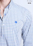 CAMISA CUADROS VERDE MUSGO, AZUL Y BLANCO