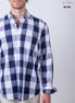 CAMISA CUADROS AZUL Y BLANCO
