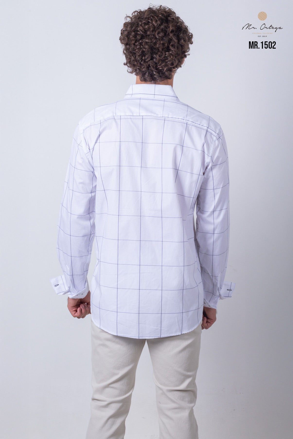 CAMISA CUADROS BLANCO