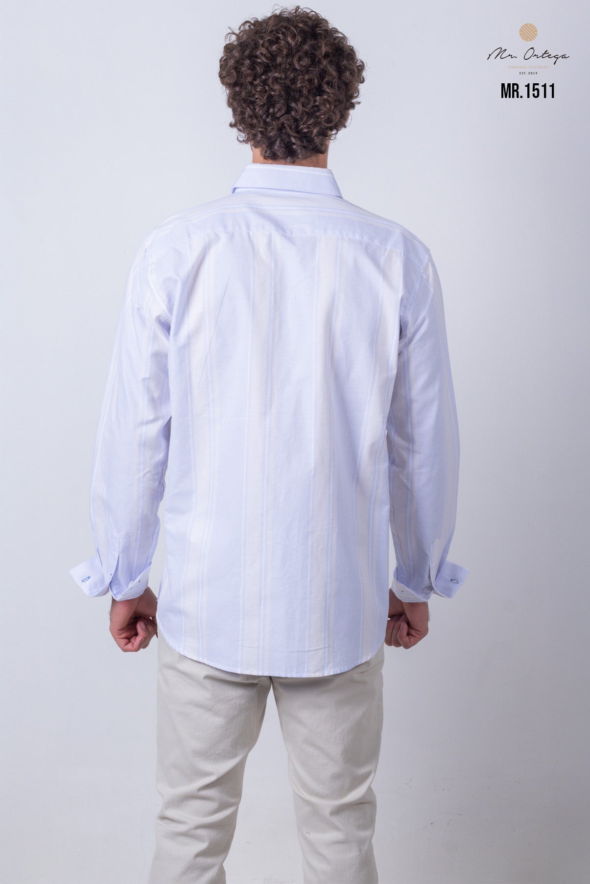CAMISA RAYAS AZUL Y BLANCO