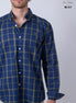 CAMISA CUADROS AZUL MARINO Y VERDE