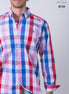 CAMISA CUADROS ROSA, ROJO, BLANCO Y AZUL