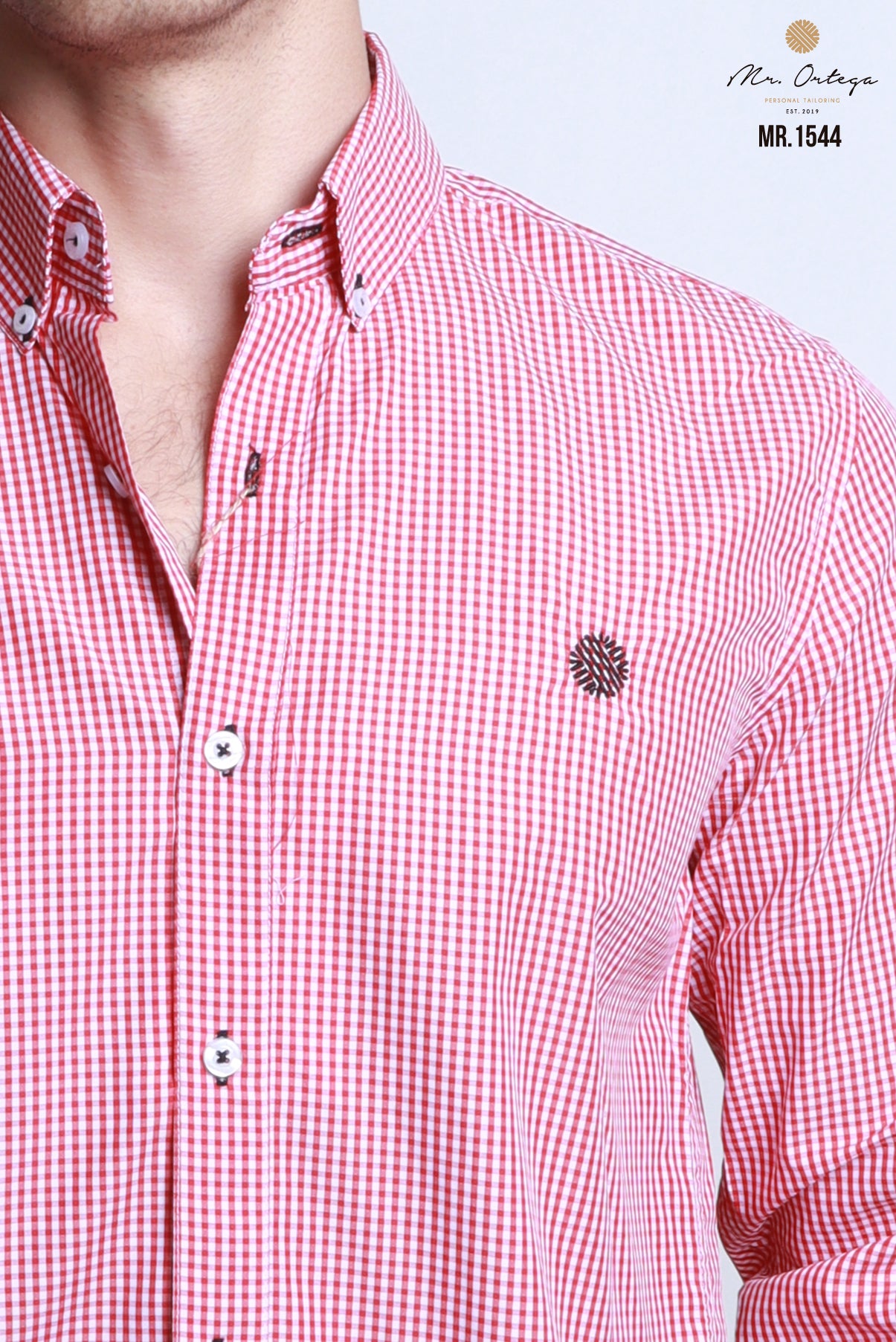 CAMISA CUADROS ROJO Y BLANCO