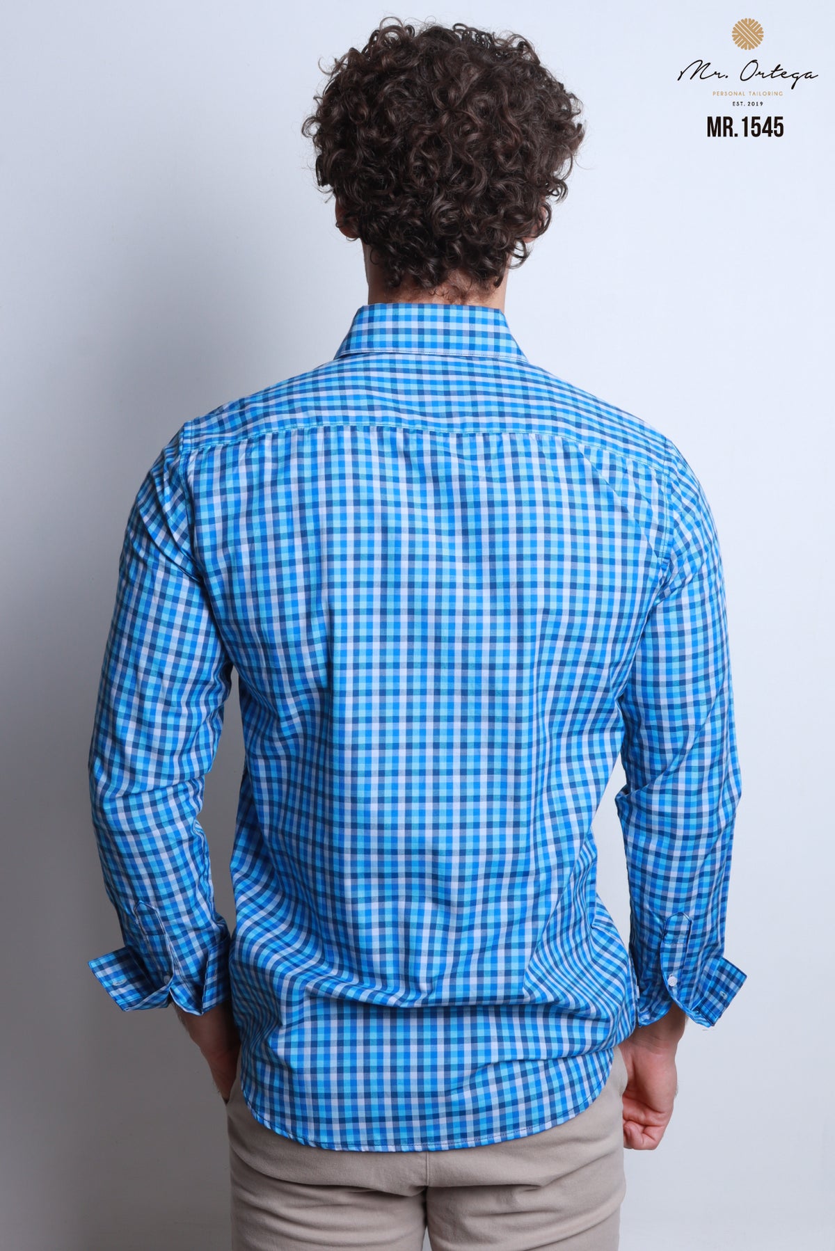 CAMISA CUADROS AZUL CIELO, REY, MARINO Y GRIS MANGA LARGA