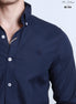 CAMISA LISA AZUL MARINO