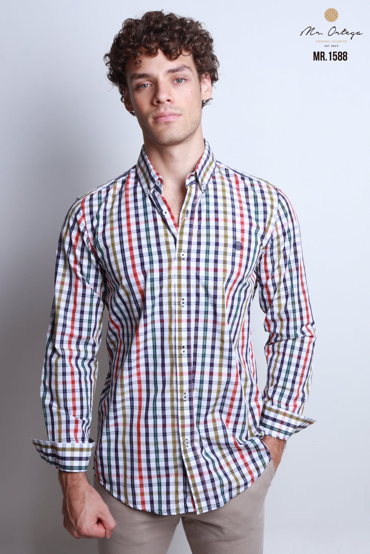 CAMISA CUADROS ROJO, AZUL, VERDE, BLANCO