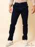 PANTALON DE GABARDINA AZUL MARINO