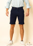BERMUDA DE GABARDINA AZUL MARINO