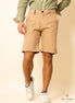 BERMUDA DE GABARDINA BEIGE